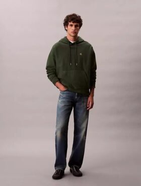 Sudadera con capucha de felpa Monogram de felpa de rizo premium