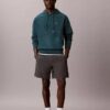Sudadera con capucha de felpa Monogram de felpa de rizo premium Sudadera con capucha de felpa Monogram de felpa de rizo premium