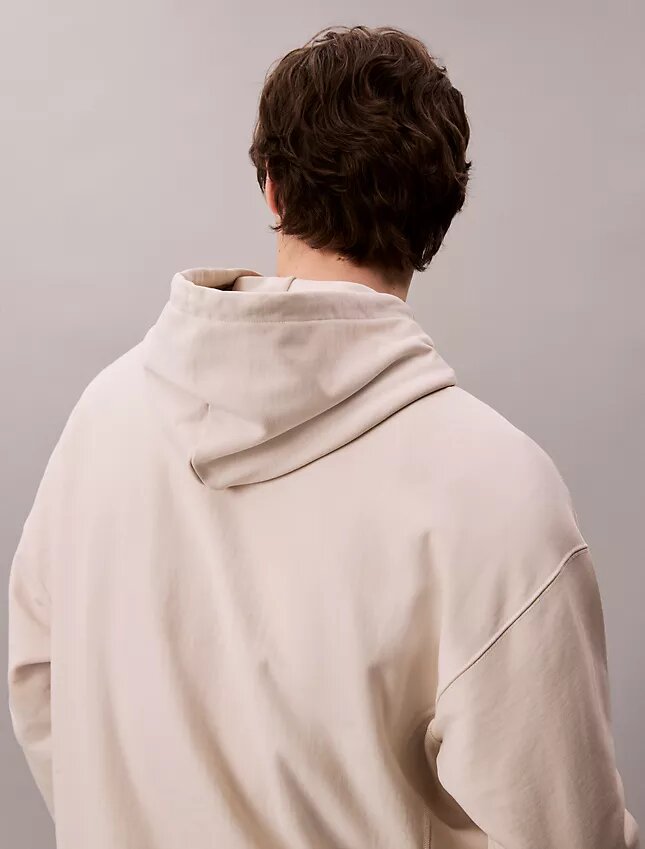 Sudadera con capucha de felpa Monogram de felpa de rizo premium Sudadera con capucha de felpa Monogram de felpa de rizo premium