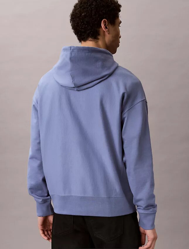 Sudadera con capucha de felpa Monogram de felpa de rizo premium Sudadera con capucha de felpa Monogram de felpa de rizo premium