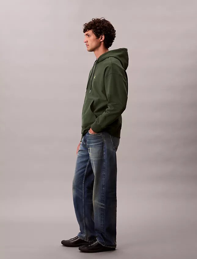 Sudadera con capucha de felpa Monogram de felpa de rizo premium Sudadera con capucha de felpa Monogram de felpa de rizo premium