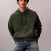 Sudadera con capucha de felpa Monogram de felpa de rizo premium Sudadera con capucha de felpa Monogram de felpa de rizo premium