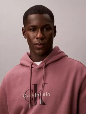 Sudadera con capucha de felpa Monologo