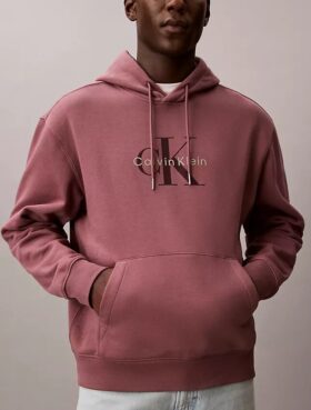 Sudadera con capucha de felpa Monologo