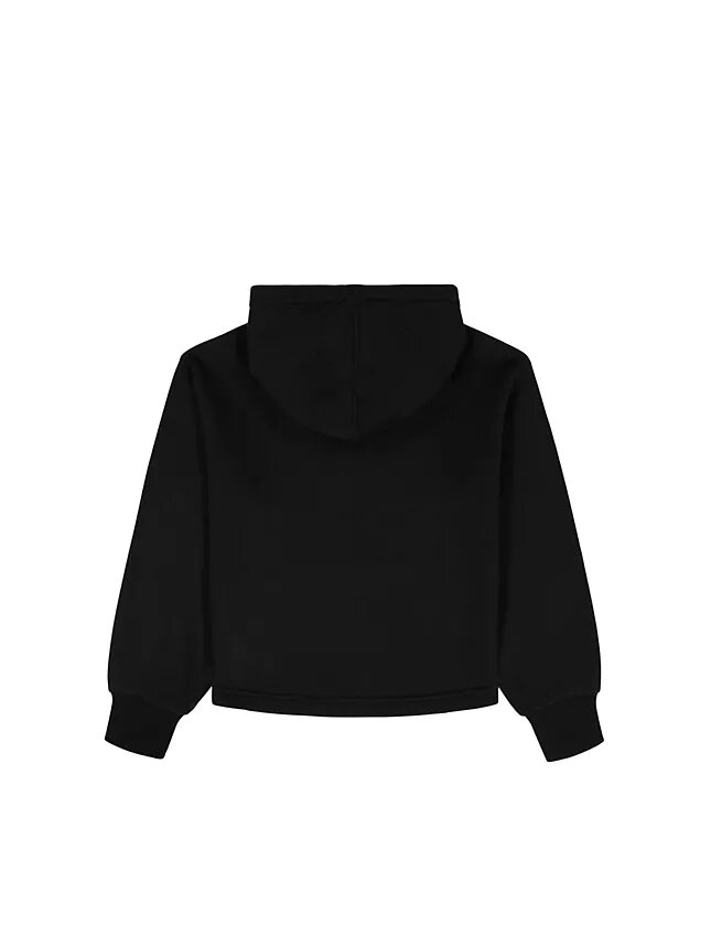 Sudadera con capucha de felpa Monologo para niñas Sudadera con capucha de felpa Monologo para niñas