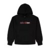 Sudadera con capucha de felpa para niñas con gráfico del logotipo Sudadera con capucha de felpa para niñas con gráfico del logotipo