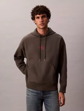 Sudadera con capucha de felpa premium Monologo