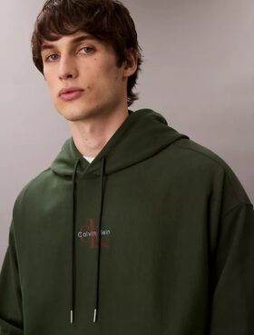 Sudadera con capucha de felpa premium Monologo