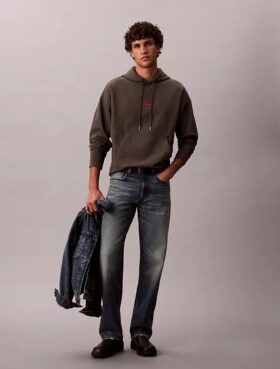 Sudadera con capucha de felpa premium Monologo
