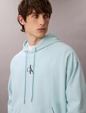 Sudadera con capucha de felpa premium Monologo