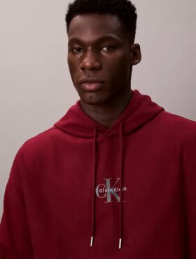 Sudadera con capucha de felpa premium Monologo
