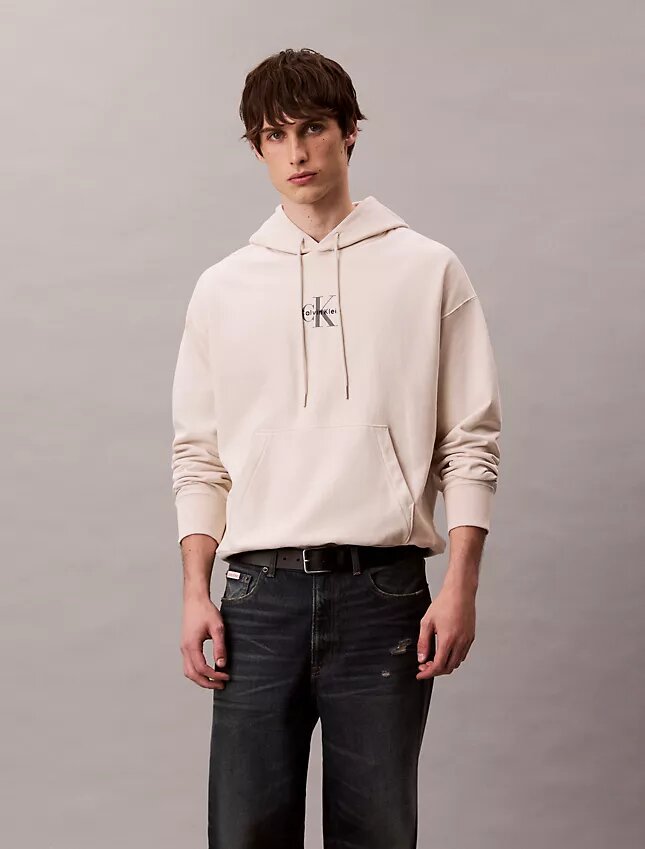 Sudadera con capucha de felpa premium Monologo Sudadera con capucha de felpa premium Monologo