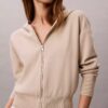 Sudadera con capucha de punto holgada Sudadera con capucha de punto holgada