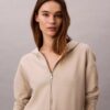 Sudadera con capucha de punto holgada Sudadera con capucha de punto holgada