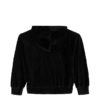 Sudadera con capucha de terciopelo acanalado para niñas Sudadera con capucha de terciopelo acanalado para niñas