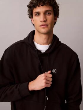 Sudadera con capucha holgada Monogram