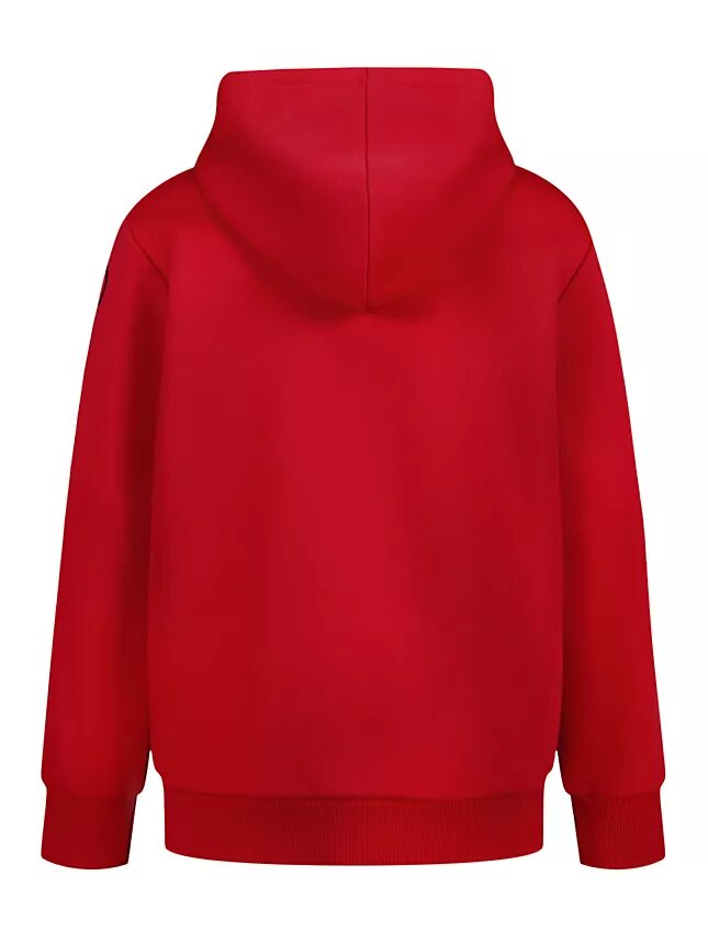 Sudadera con capucha y cremallera con parche Monologo para niños Sudadera con capucha y cremallera con parche Monologo para niños