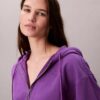 Sudadera con capucha y cremallera de felpa francesa con logotipo de archivo Sudadera con capucha y cremallera de felpa francesa con logotipo de archivo