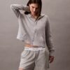 Sudadera con capucha y cremallera Icon de felpa de algodón