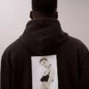 Sudadera con capucha y estampado de Kate Moss Sudadera con capucha y estampado de Kate Moss