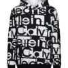 Sudadera con capucha y estampado gráfico tonal para niños Sudadera con capucha y estampado gráfico tonal para niños