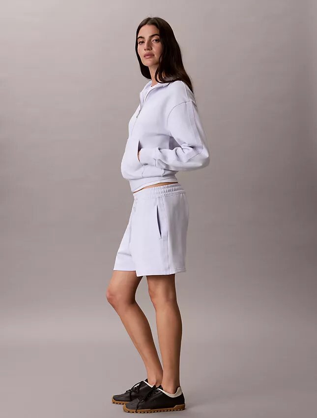 Sudadera con cremallera completa y cinta con el logotipo Sudadera con cremallera completa y cinta con el logotipo