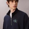 Sudadera con cremallera de un cuarto de Monologo Premium Terry Sudadera con cremallera de un cuarto de Monologo Premium Terry