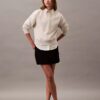 Sudadera corta de felpa con Monogram Sudadera corta de felpa con Monogram
