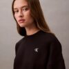 Sudadera corta de felpa con Monogram Sudadera corta de felpa con Monogram