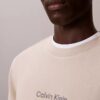 Sudadera de cuello redondo de felpa con gráfico del logotipo Sudadera de cuello redondo de felpa con gráfico del logotipo