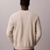 Sudadera de cuello redondo de felpa con gráfico del logotipo Sudadera de cuello redondo de felpa con gráfico del logotipo