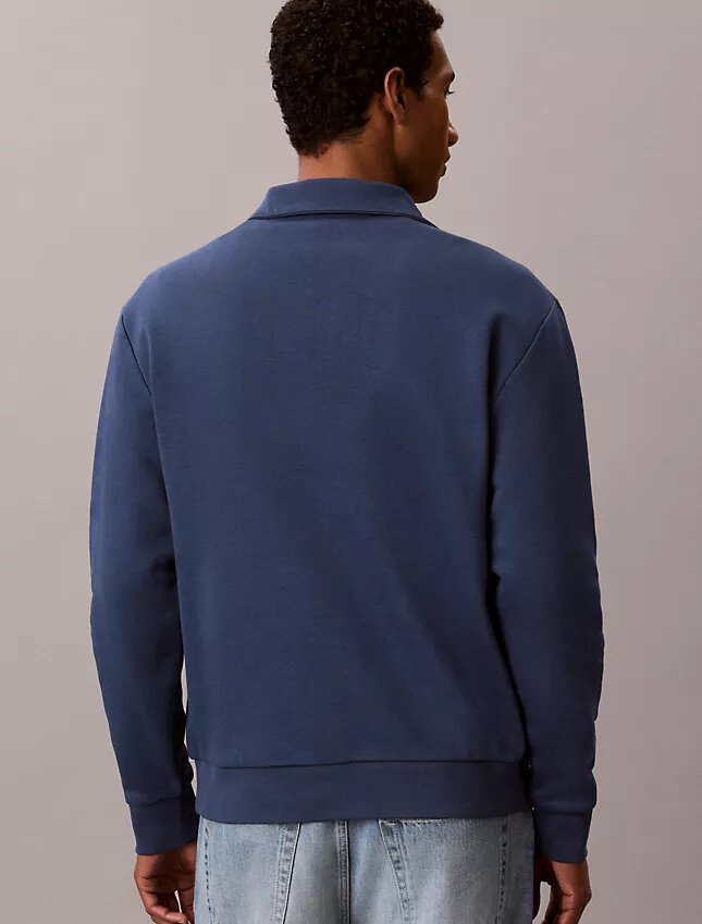 Sudadera de felpa con cremallera de un cuarto y logotipo de archivo Sudadera de felpa con cremallera de un cuarto y logotipo de archivo