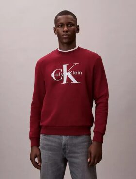 Sudadera de felpa con cuello redondo Monólogo