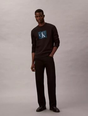 Sudadera de felpa con Monogram en capas