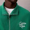 Sudadera de felpa premium con cremallera de un cuarto y corte holgado