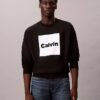 Sudadera holgada con gráfico de logotipo en forro polar Sudadera holgada con gráfico de logotipo en forro polar