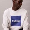 Sudadera holgada con gráfico de logotipo en forro polar Sudadera holgada con gráfico de logotipo en forro polar