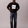 Sudadera holgada con gráfico de logotipo en forro polar Sudadera holgada con gráfico de logotipo en forro polar