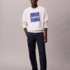 Sudadera holgada con gráfico de logotipo en forro polar Sudadera holgada con gráfico de logotipo en forro polar