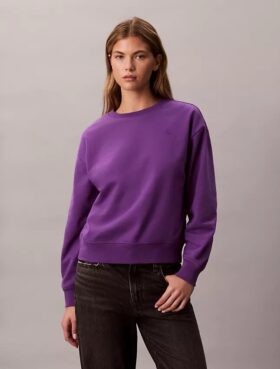 Sudadera holgada de felpa con logotipo Archive