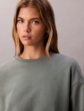 Sudadera holgada de felpa con logotipo Archive