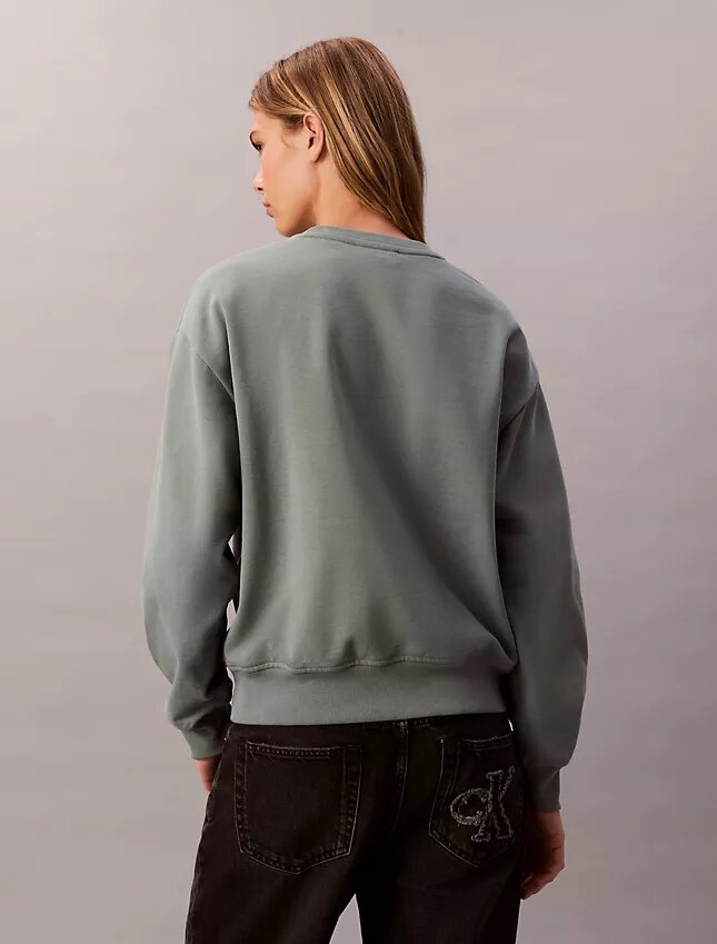Sudadera holgada de felpa con logotipo Archive Sudadera holgada de felpa con logotipo Archive