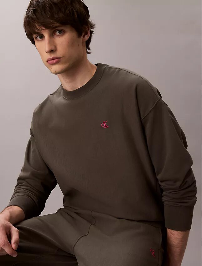 Sudadera holgada de felpa de primera calidad Sudadera holgada de felpa de primera calidad