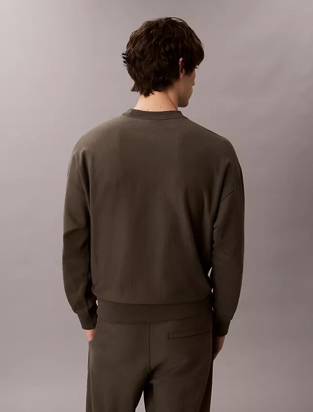 Sudadera holgada de felpa de primera calidad Sudadera holgada de felpa de primera calidad