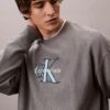 Sudadera holgada de felpa de primera calidad con Monólogo Sudadera holgada de felpa de primera calidad con Monólogo