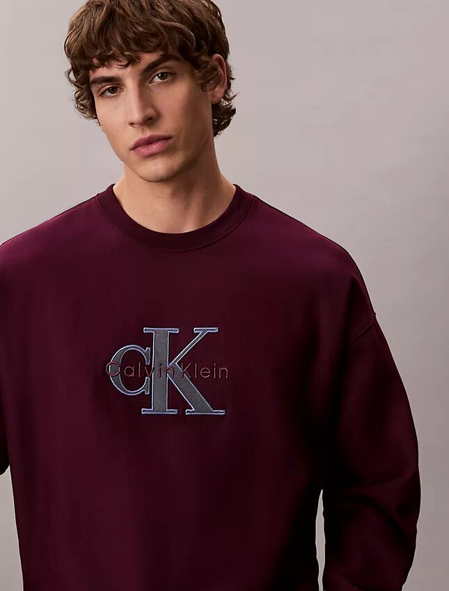 Sudadera holgada de felpa de primera calidad con Monólogo Sudadera holgada de felpa de primera calidad con Monólogo
