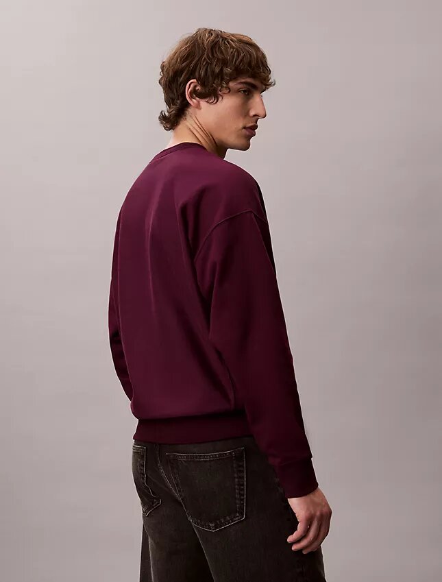 Sudadera holgada de felpa de primera calidad con Monólogo Sudadera holgada de felpa de primera calidad con Monólogo