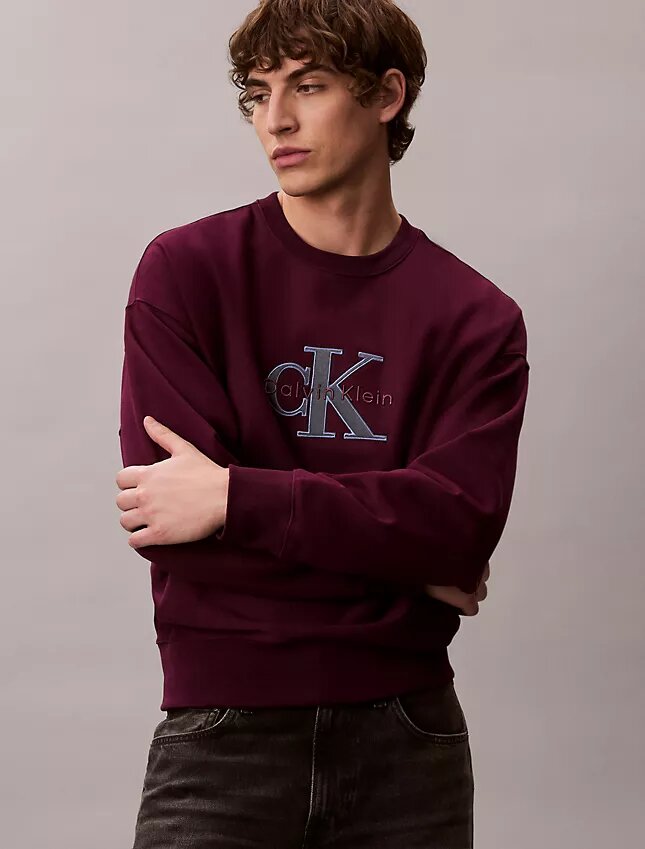 Sudadera holgada de felpa de primera calidad con Monólogo Sudadera holgada de felpa de primera calidad con Monólogo