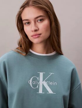 Sudadera holgada de felpa francesa Monólogo