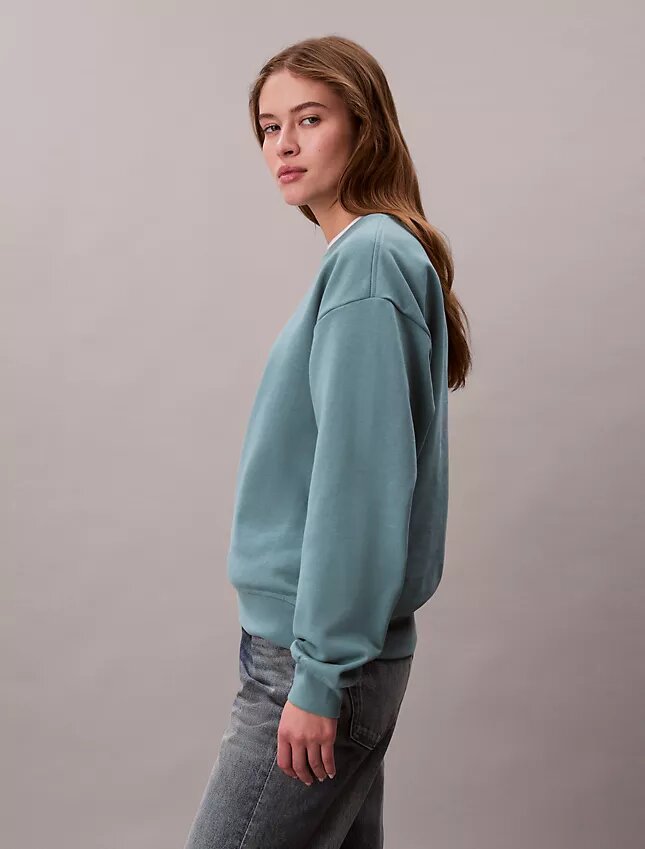 Sudadera holgada de felpa francesa Monólogo Sudadera holgada de felpa francesa Monólogo